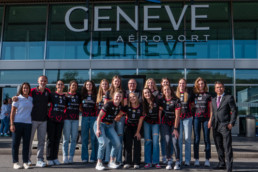 Stratégie Sponsoring Sportif pour Genève Aéroport avec des équipes féminine de volley